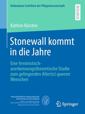 cover image of Stonewall kommt in die Jahre